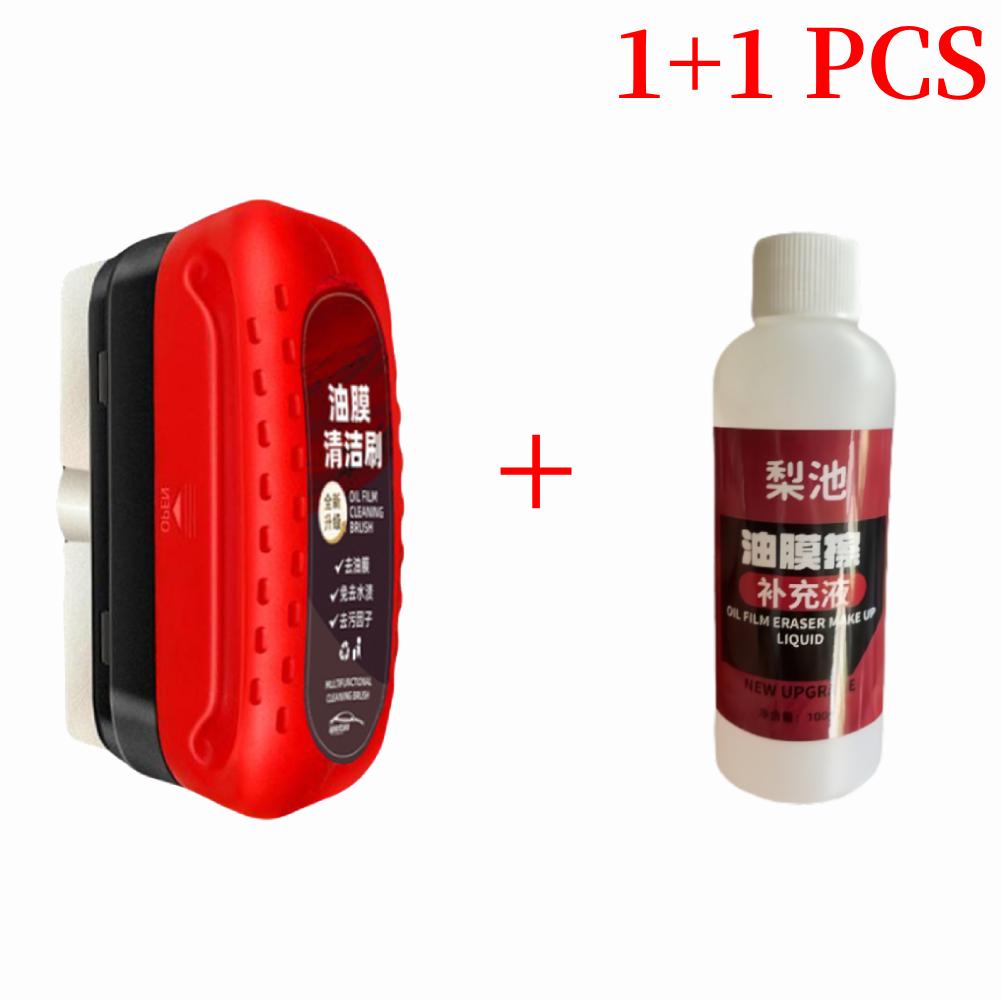 Oil Film Remover Removes Dirt Auto Glass Oil Film Remover Powerful Windshield Oil Film Stain Removal Car Glass Oil Film Wiping