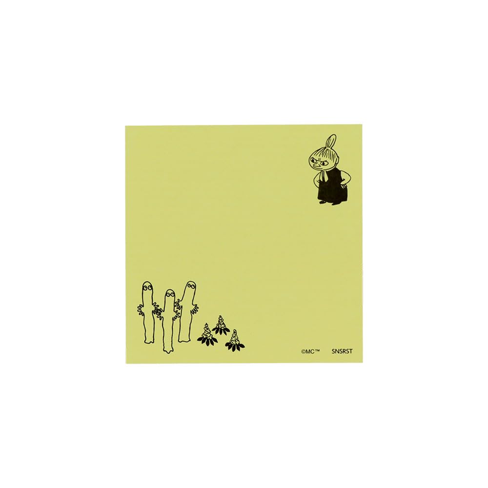 Stationery Moomin Sticky Choose Your Favorite 5 Little S2848899 Sun-Star Notes, Design, Colors, My,