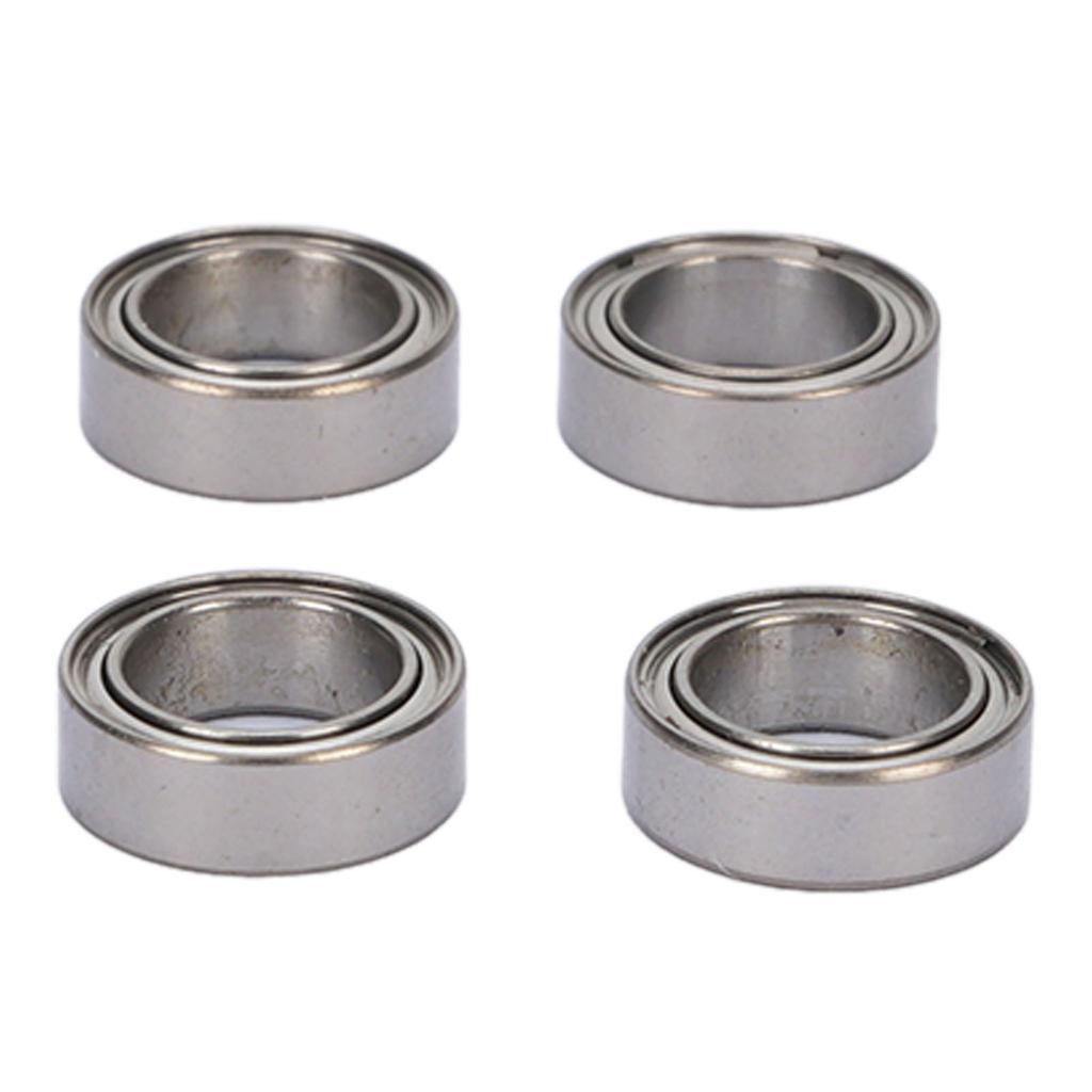 4Pcs RC Car Ball Bearings Metal Bearing Kit 6046 Replacement for SCY 16101 16102 16103 16201 Upgrade