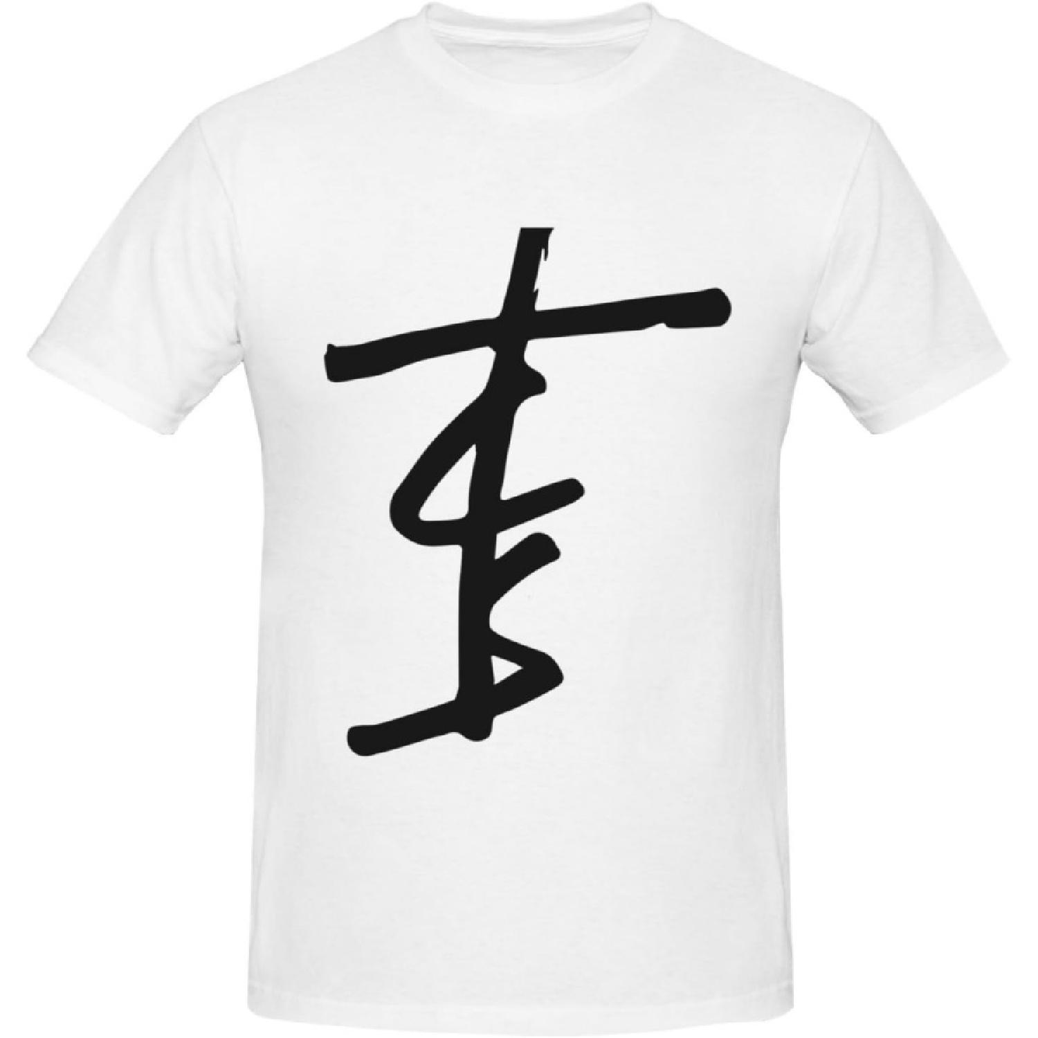 xhaxhi Men s t-Shirt The Chainsmokers Crew Neck T-Shirt Cotton Casual Shirts Athletic Shirts for Men S