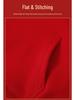 2026 Year of the Horse Red Hooded Sweatshirt - Men's Loose-Fit, Thin, Plus Size Outerwear, Class Uniform