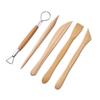 Sculpted Pottery Kit Pottery Clay Supplies Kit Accessories Wood Ceramics Carving Tool Modeling Shaping Clay Cutting Tools