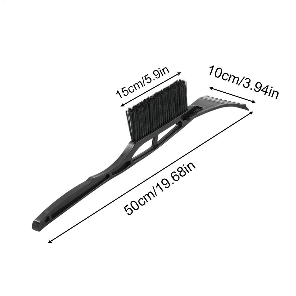 Snow Brush 2 In 1 Frost Remover Cleaning Tool Snow Scrapers for Vehicle SUV Truck Exterior Outdoor Maintenance Morning