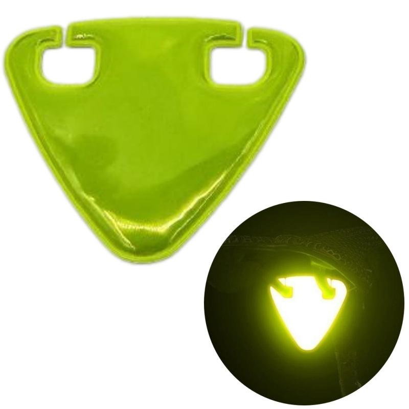 10Pcs Tail Light Reflective Warning Bicycle High Brightness Reflective Sticker For Night Riding Mountain Road Bike Equipment