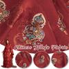 50x143cm Kinesiskt Jacquard Rayontyg Fallande Material För Qipao Cheongsam Hanfu Klänning Jacquardtyg Fickor Klädtillbehör