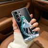Anime H-Hatsune Miku Clear Phone Case for Samsung S25, S24, S21, S22, S23, S30, Ultra, S20, Plus, FE, Lite