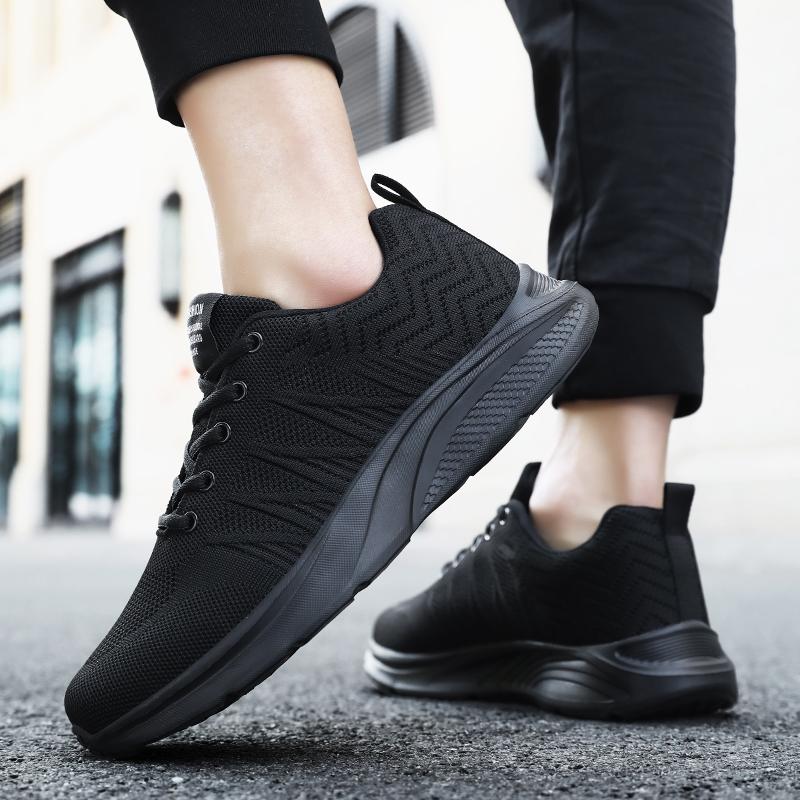Running Shoes for Men Knitted Casual Sneaker Running Sports Shoes Breathable Women Casual Jogging Shoes Outdoor Trainers