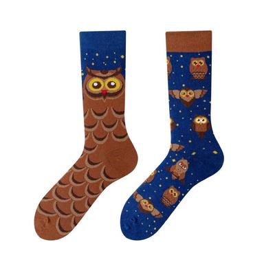 Asymmetrische Lange Socken Paar Sportsocken