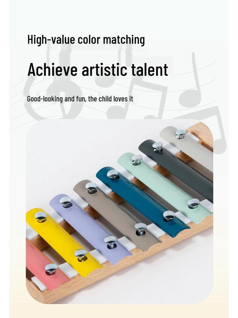 Kinder Anfänger Percussion Musikset: Xylophon & Schlagzeug Lernspielzeug