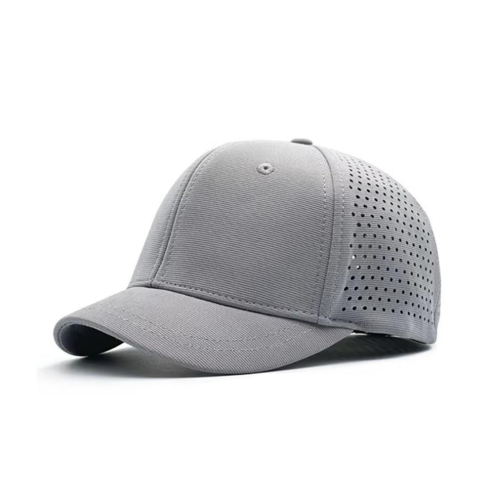 Breathable 5cm Short Brim Baseball Caps Adjustable Elasticity Sun Visor Cap  Unisex