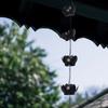 Adjustable Length Lotus Rain Catcher Anti-Rust Lotus Hanging Chime Lotus Rain Chain  Garden Decor
