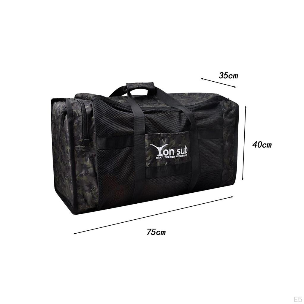 Geantă pentru scufundări, mâner de transport, echipament de snorkeling pentru