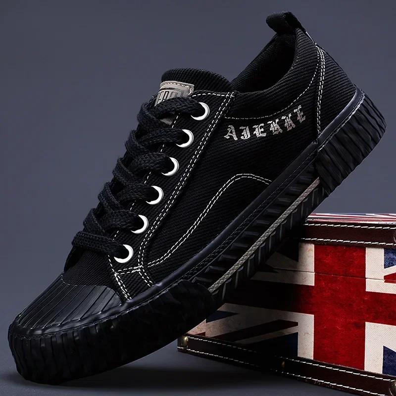 Fashion High-quality Casual Shoes for Men Wear-resistant Men's Vulcanized Shoes Comfortable Breathable Non-slip Male Flats Basket Homme