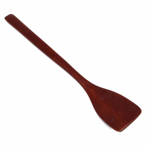 Awstroe Spatula, Practical Wooden Stick-Free Spatula for Baking, Frying, and Cake Making (Red)
