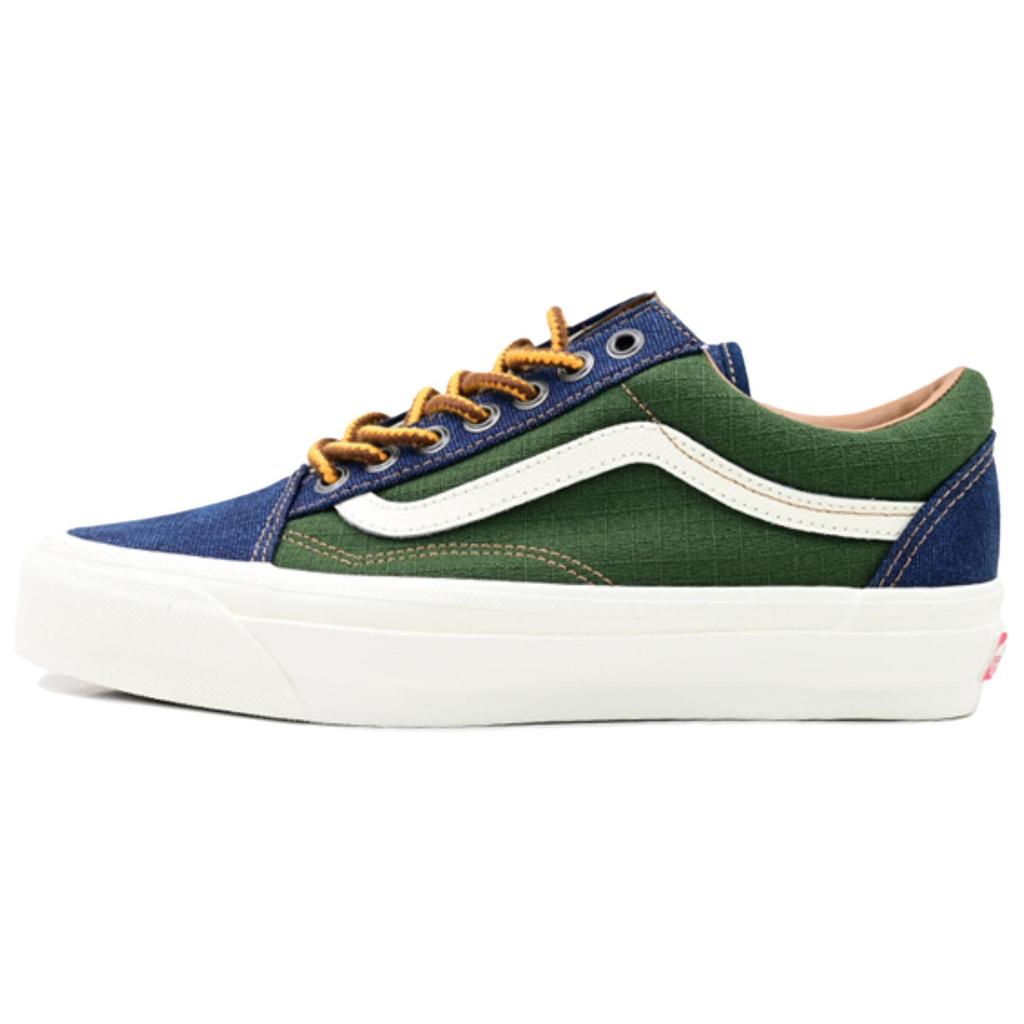 Vans Mte Old Skool 36 Classic Comfortable Low Top Skate Shoes Unisex sneaker Green Blue VN000CY21T8