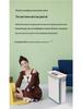 Premium Smart Air Purifier with Formaldehyde Removal, Negative Ion, UVC Sterilization, and Smoke Deodorization