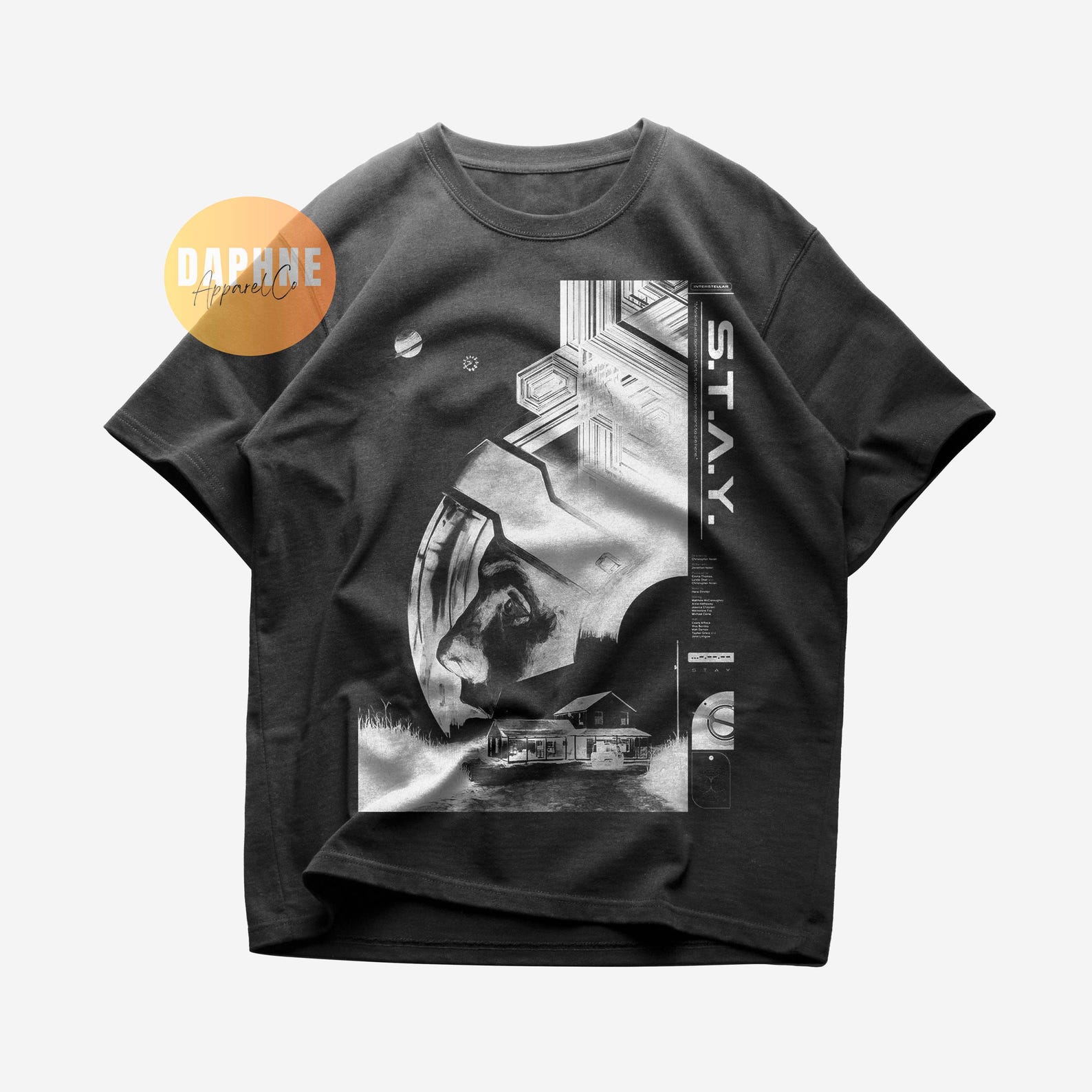 Vintage Interstellar Space Shirt | Astronaut T shirt | Unisex 100% Cotton tee 2XL