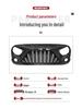 Wrangler JK Modified Center Grille Accessories for Front