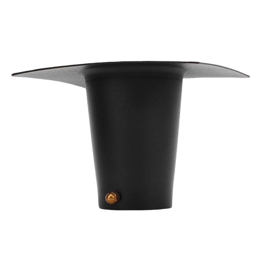 Rain Chain Gutter Adapter Installer Black Powder Coated Aluminum Downspout Installation Tool