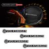 VW 4Pcs Car Audio Decorate 3D Aluminum Emblem Badge Sticker Decal For Volkswagen VW Rline GTI Golf 6 Polo Passat Interior Mouldings EQ1