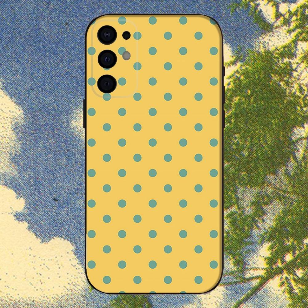 Polka Dots Art Phone Case For Samsung S25,S24,S21,S22,S23,S30,Ultra,S20,Plus,Fe,Lite,Note,10,9,5G Black Cover