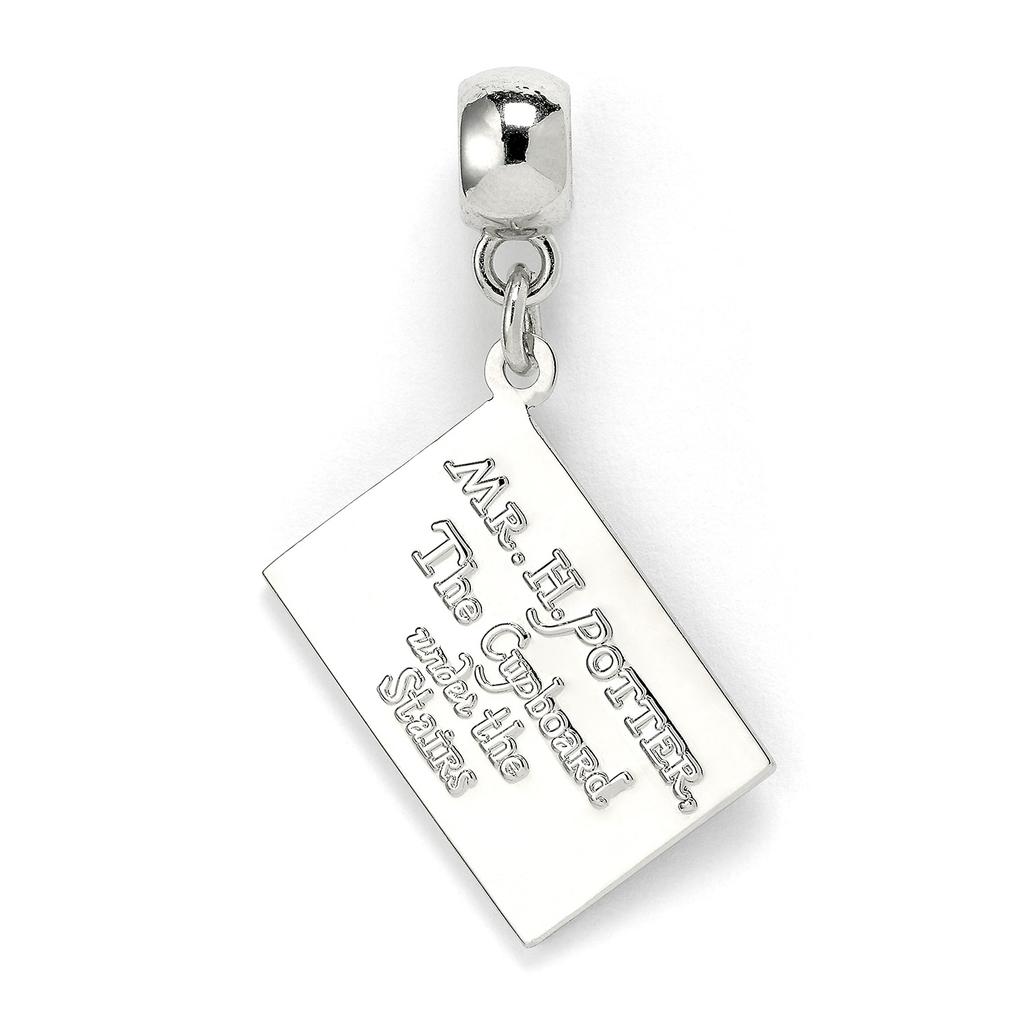 Harry Potter Hogwarts Acceptance Letter Slider Charm Silver