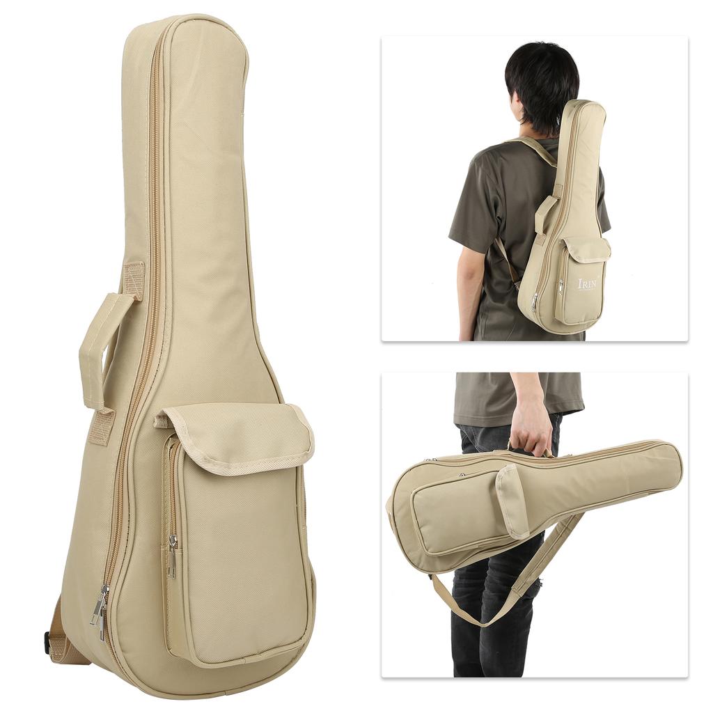 Ukulele Carry Bag Case Guitar Parts Musical Instrument Accessories Beige 24in IN?25