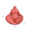 Creative Female Body Ceramic Vase Abstract Art Figure Sculpture Ornament Art Irregular Girl Ceramic Flower Vase Home Decoration
