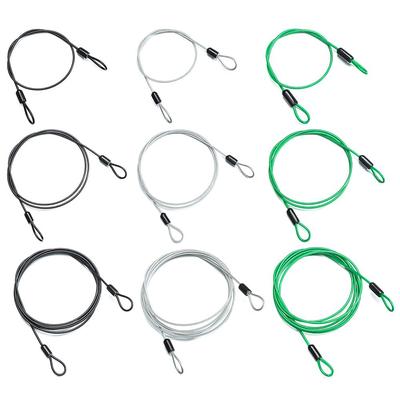 0.5/1/2Meters Security Safety Rope Anti-theft Ropes Cycling Strong Wire Bicycle Lock Wire Steel Cable Lock Road Bike Lock