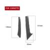 Carbon Fiber Interior Center Console Handle Cover Trim For Corvette C7 2014-