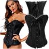 Black Lace Gothic Slimming Waist Corset, DELICIOUSLY