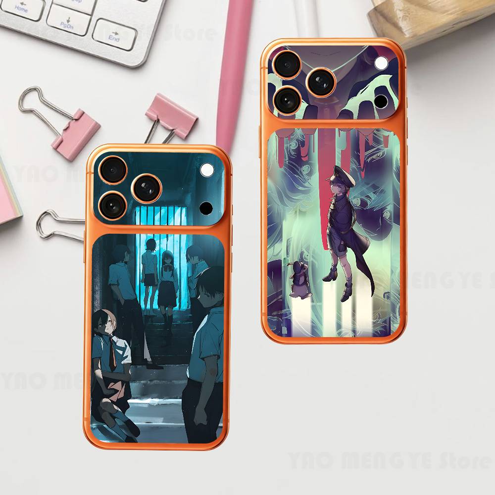 MILGRAM H-Haruka Yuno For Iphone 17 Pro ProMax Back Protective Decorative Sticker Back Cover