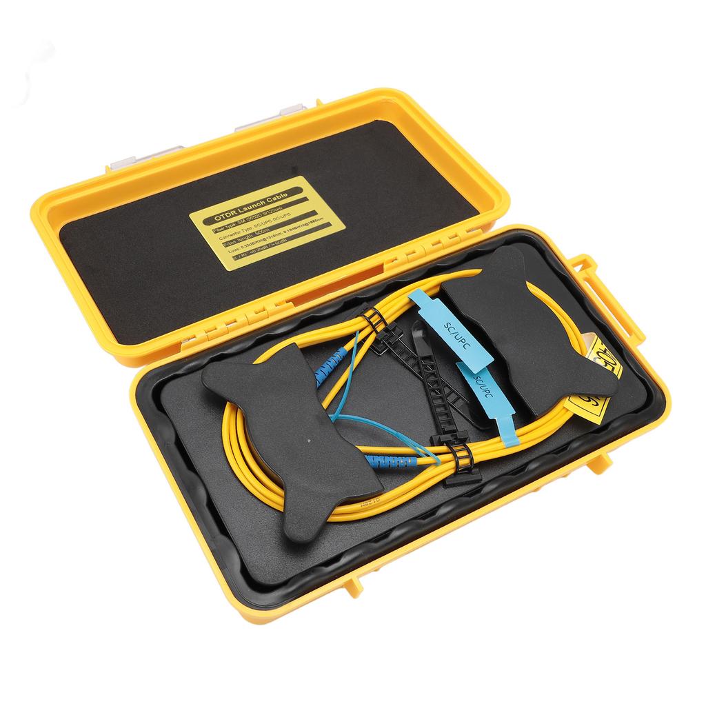 OTDR Launch Cable Box Extension Cord SC UPCSC UPC 500m Fiber Optic Test Tool OTDR Dead Zone Eliminator