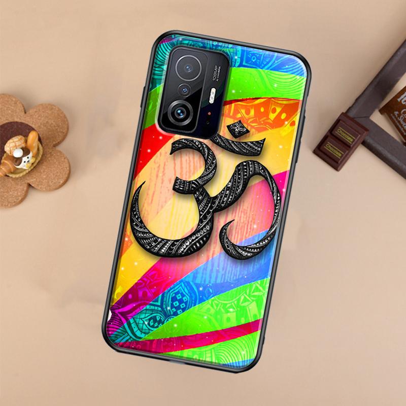 Aum Om Symbol Case For Xiaomi 14T 11T 12T 13T Pro 13 14 Ultra POCO X7 Pro X3 X5 F3 F5 F6 M6 X6 Pro Cover