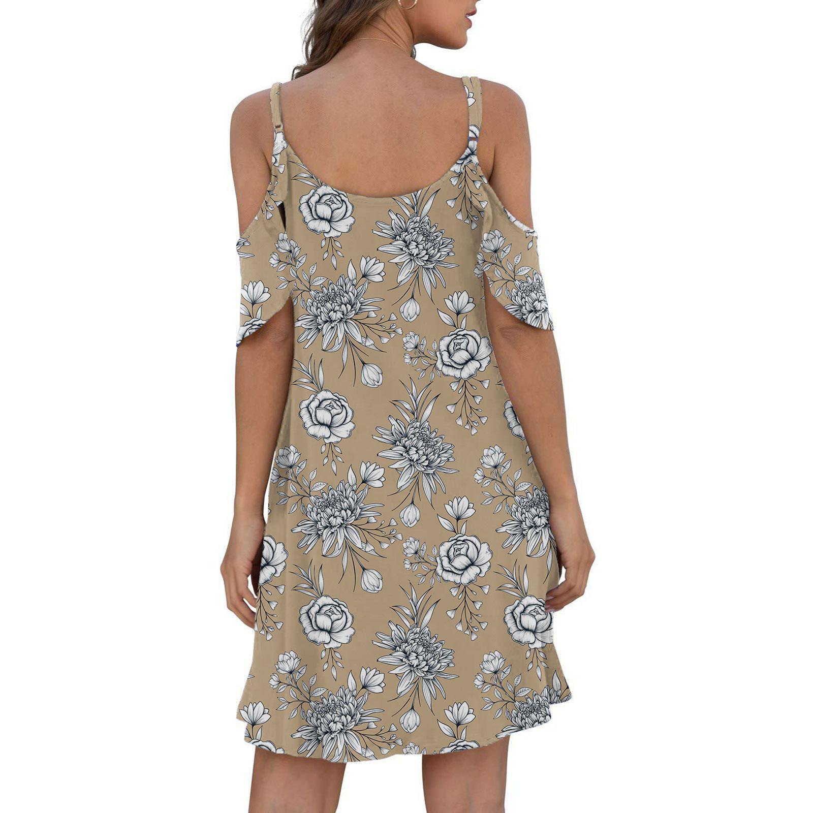 Женское модное летнее платье — фото 4