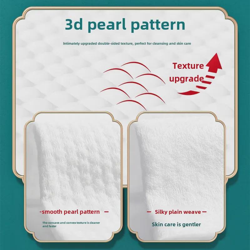 Thickened Disposable Face Wash Towel - Chinese Style, Ideal for Beauty Salons or Dorms