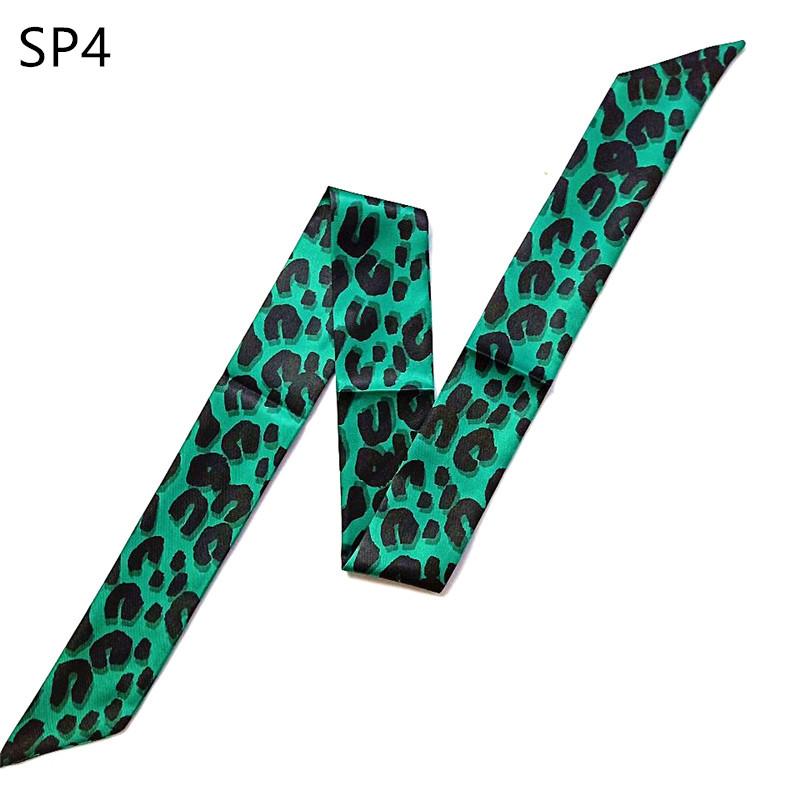 

Leopard Snake Skin Print 2023 New Bag Skinny Silk Scarf For Women Luxury Brand Foulard Women Tie Fashion Head Scarves For Ladies