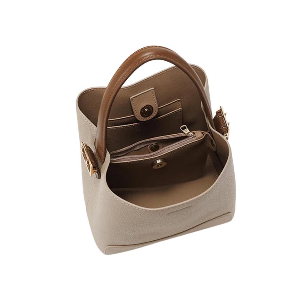 MEXICAN Women's Crossbody Bag, Handbag, Shoulder Bag, Versatile Bucket Bag, Khaki