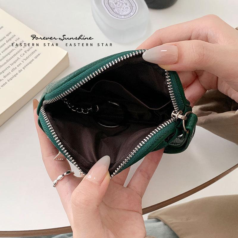 Sac à Changement Féminin Haut de Gamme Mini Petit Portefeuille Sac à Suspendre pour Clés Portefeuille Étudiant Féminin Mignon