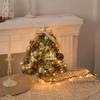 Christmas Tree Small Tree Christmas Decoration Supplies Mini Set Tree with Light Christmas Tree Ornaments