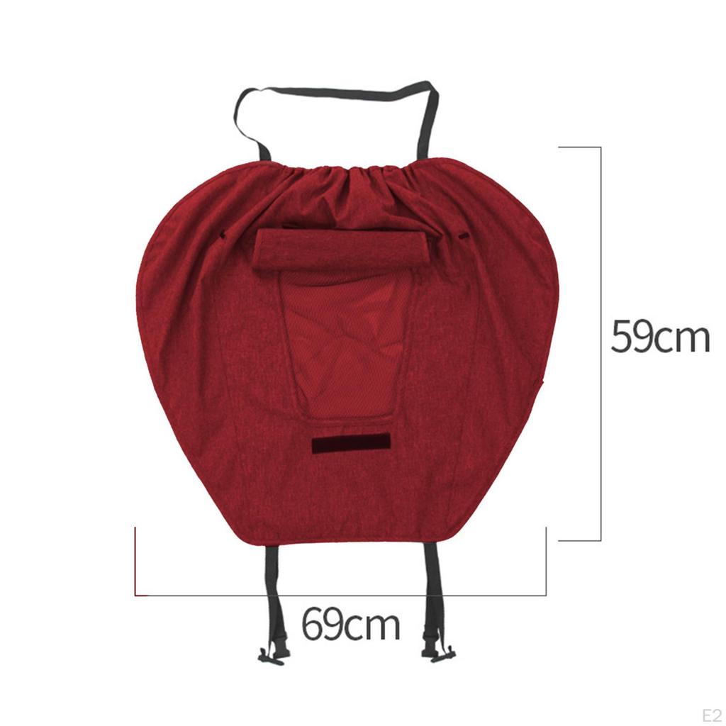 Cărucior durabil cu fereastră de vizualizare pentru cărucior de exterior înalt, pentru bebeluși și copii mici