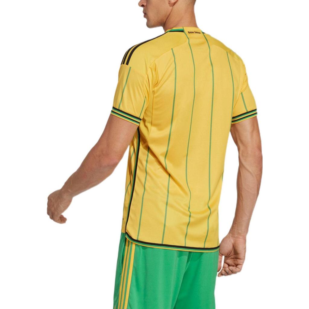 adidas Giamaica 23 Maglia Casa Oro Audace/Verde Vivace Unisex Streetwear HT7122