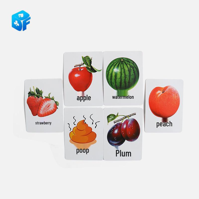 Magic Fruit Beginner Children's Playing Cards – Simple, Changeable, Special Edition
