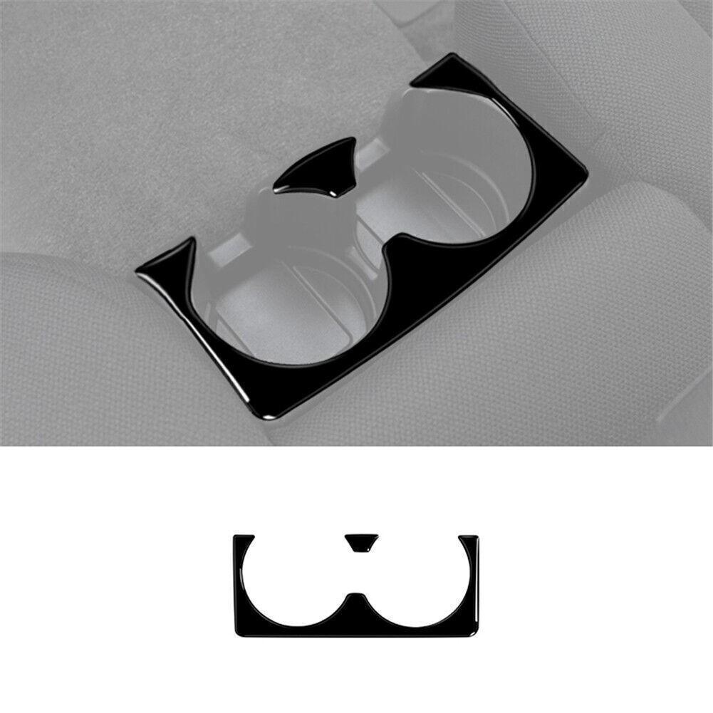 Gloss Black Rear Cup Holder (4DR) Cover For Colorado 2004-2012/canyon 2005-2012