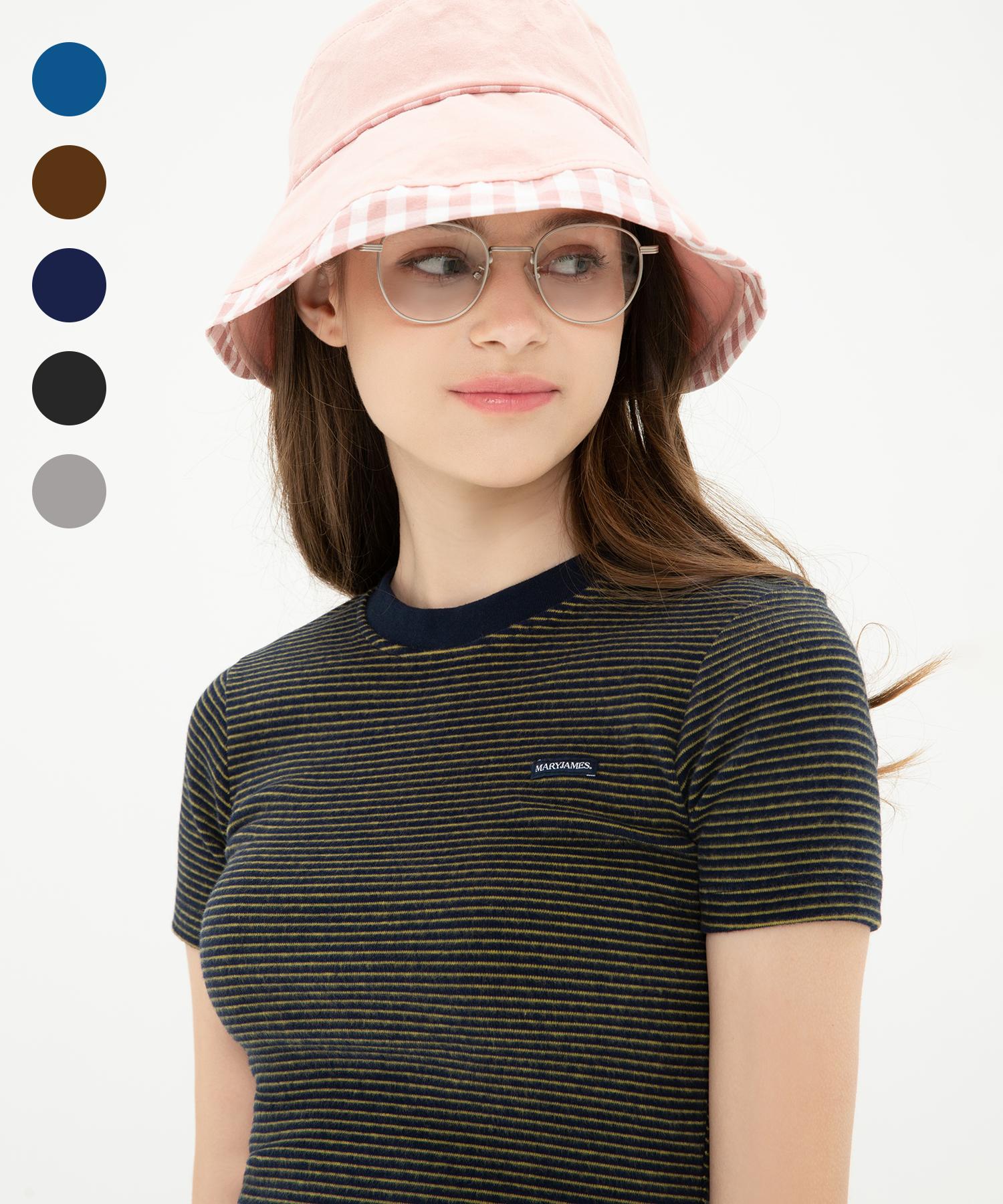 Mary James (W) Erecto Crop T (5 Color) Brown