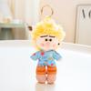 Cute Little Red Book Curly Hair Freckles Fried Hair Boy Pendant Bag Keychain Ugly Bean Bag Birthday Gift Girl