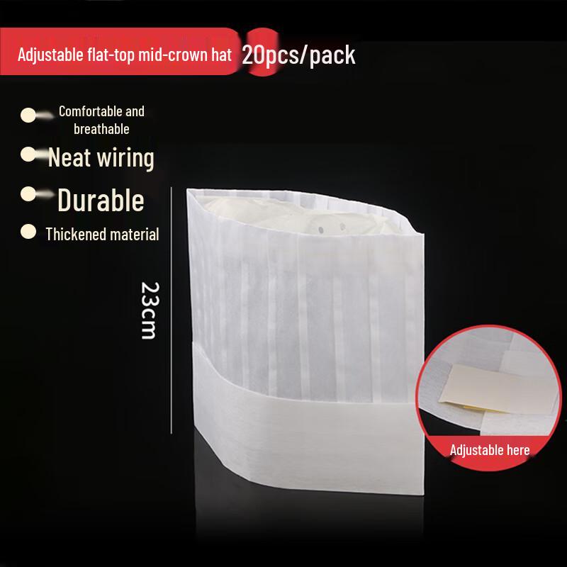 Disposable Non-Woven Chef Hats
