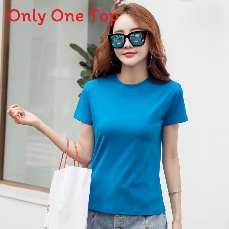 Süßes kurzärmeliges T-Shirt für Damen mit Rundhalsausschnitt und 3D-Muster aus Stoff für den Sommer