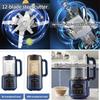 1.5L Large Capacity Cooking Blender 600W Silent Shield Electric Juicer Kitchen Multifunctional Soybean Milk Machine