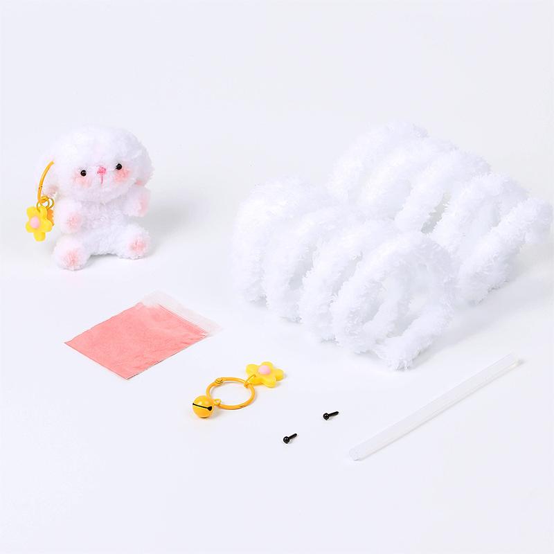 Cute Animal Hand-Made Material Set Bold Plush Twist Stick Handmade Diy Doll Set Material Package Children Friends Birthday Gift